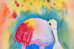Wading Spoonbill No.2
